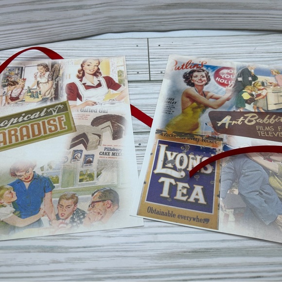 Junk Journal Ephemera Kit Retro Advertising scrapbooking mixed media - Picture 6 of 7